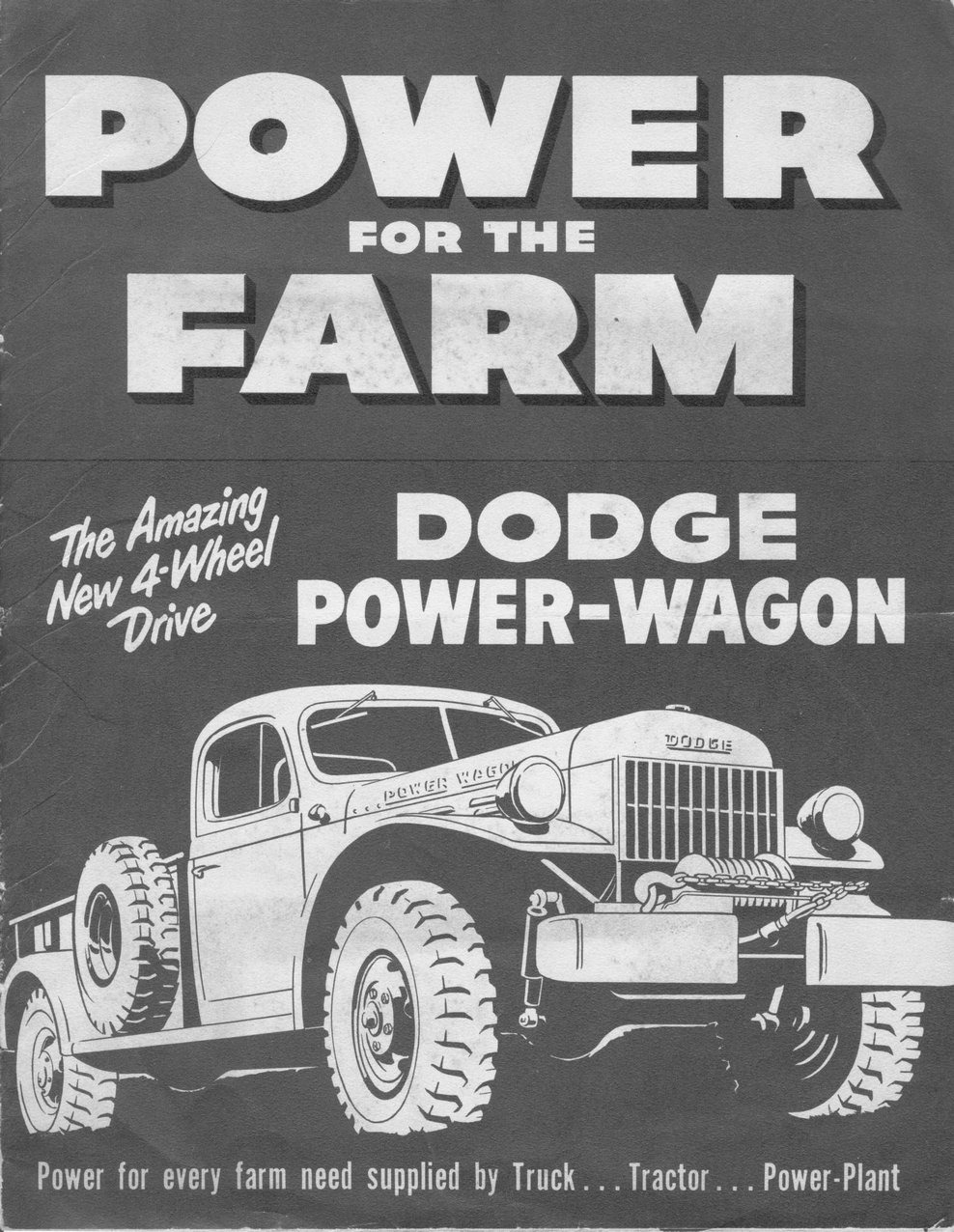 Power for the Farm brochure cover